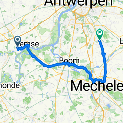 Molenstraat 24-24A, Temse to Stationsplein 19, Kontich