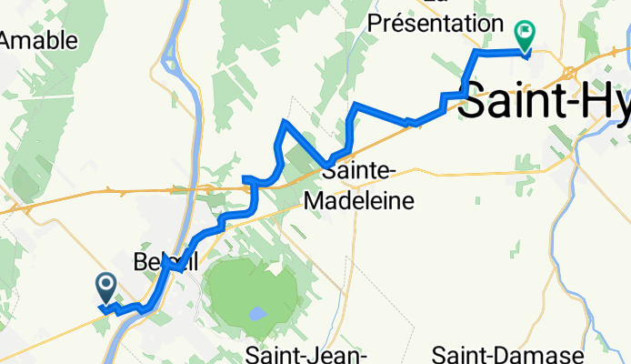 Recovered Route