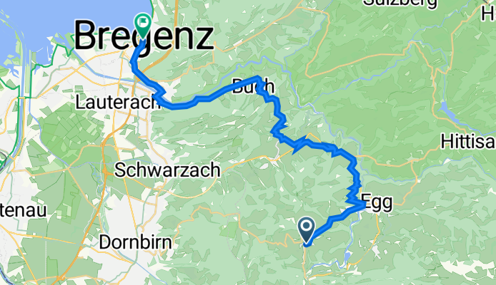 Schwarzenberg - Bregenz