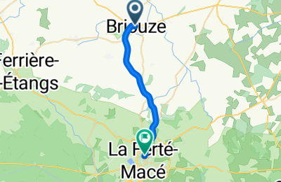 Route in der Bikemap App öffnen