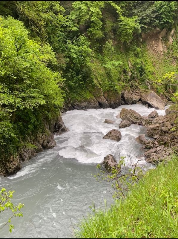 Эсто-садок - Старая дорога - Водопад пасть дракона - Адлер