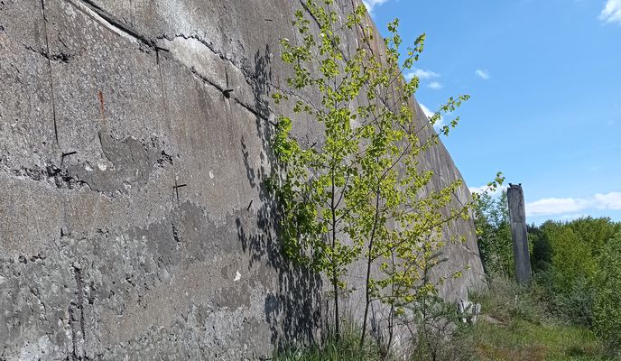 Foto 1 del percorso Bikemap "Окопы, блиндажи"