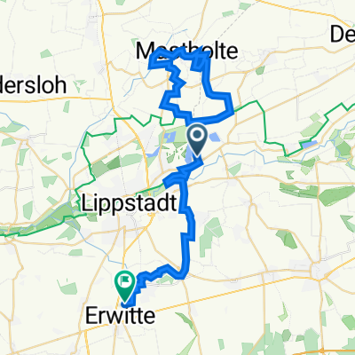 Seeuferstraße 14–16, Lippstadt nach Bruchweg 2, Erwitte