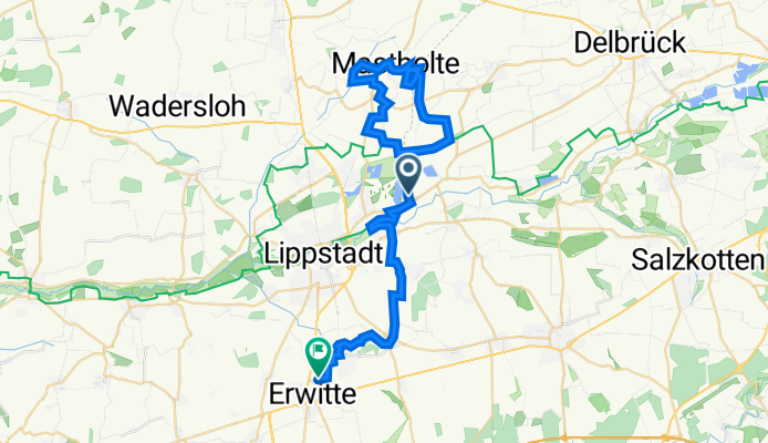 Seeuferstraße 14–16, Lippstadt nach Bruchweg 2, Erwitte