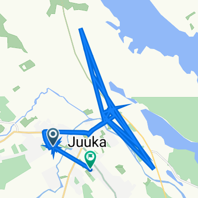 Koivikonpolku 2, Juuka to Kukonpolku 7, Juuka