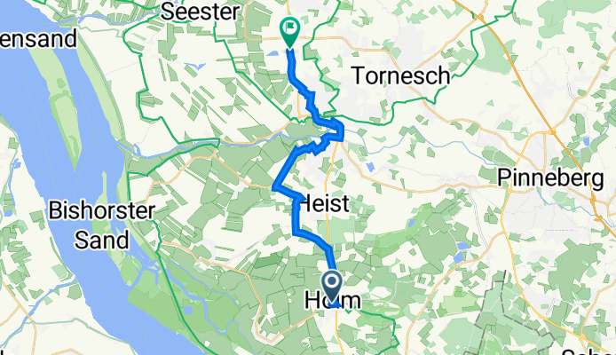 Am Felde 7, Holm nach Dorfstraße 91A, Groß Nordende