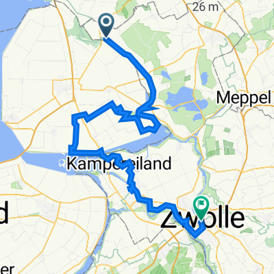 Lemmer nach Zwolle