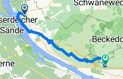 Route in der Bikemap App öffnen