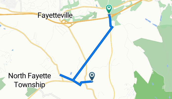 Oakdale Road 1413 to McKee Road, Oakdale