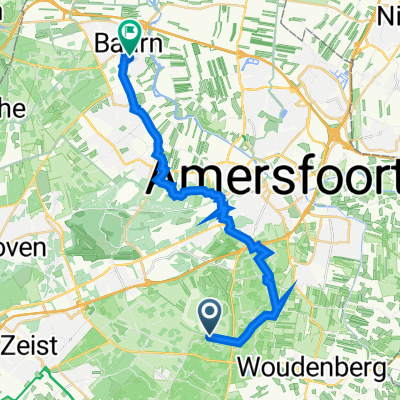 Treekerweg, Leusden naar Madurastraat 10, Baarn