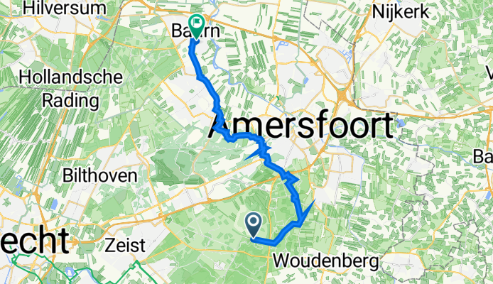 Treekerweg, Leusden naar Madurastraat 10, Baarn