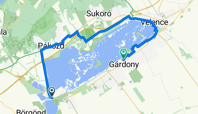 6213 Mellékút, Pákozd to Keszeg utca, Gárdony