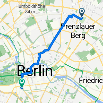 Sültstraße 38, Berlin to Potsdamer Platz 10, Berlin