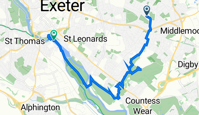 Recovered Route