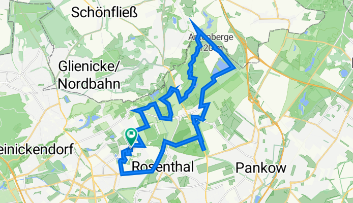 Senftenberger Ring 48A, Berlin nach Senftenberger Ring 42N, Berlin