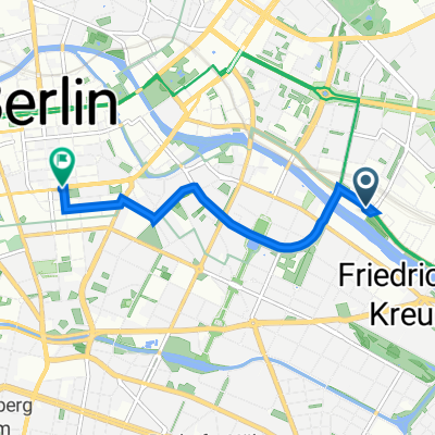 Stralauer Platz 37–39, Berlin nach Leipziger Straße 33, Berlin