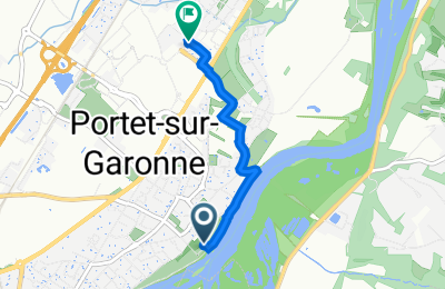 Route in der Bikemap App öffnen