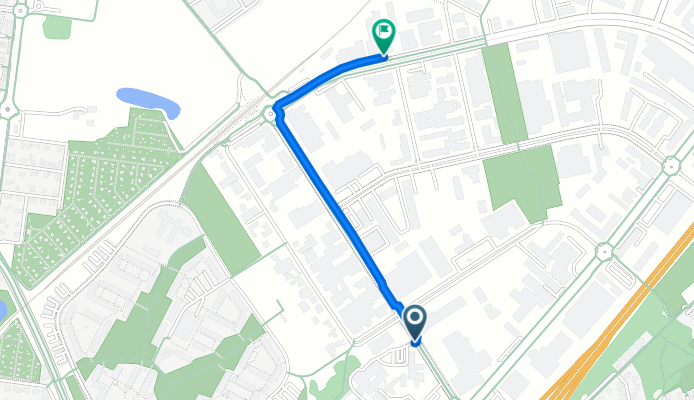 Bergavägen 3, Helsingborg to Florettgatan 3, Helsingborg