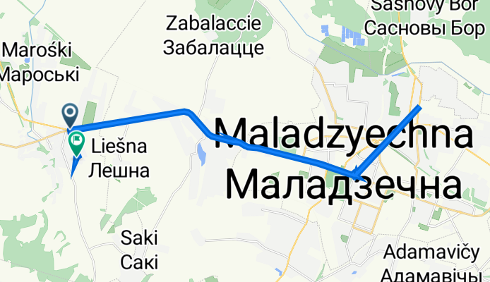 Спортивный маршрут
