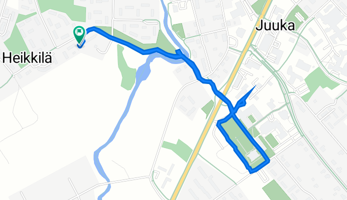 Koivikonpolku 2, Juuka to Koivikonpolku 2, Juuka