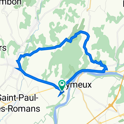 chemin de l'école par Châtillon