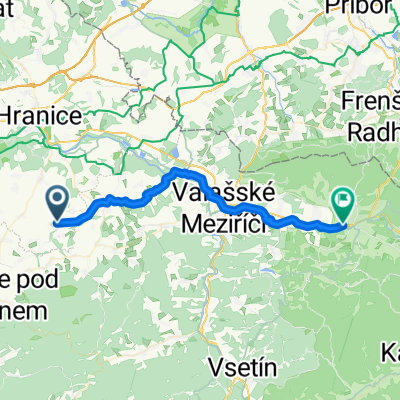 Všechovice - Kelč - Valašské Meziříčí - Rožnov pR