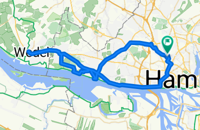Route in der Bikemap App öffnen