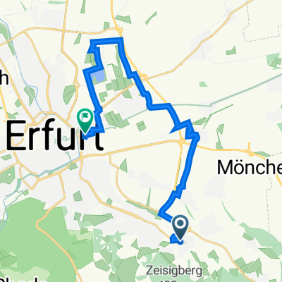 L2156 1, Erfurt nach Theo-Neubauer-Straße 9, Erfurt