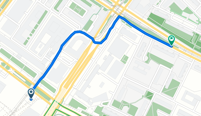 Alexanderplatz 3, Berlin to Mollstraße 11, Berlin
