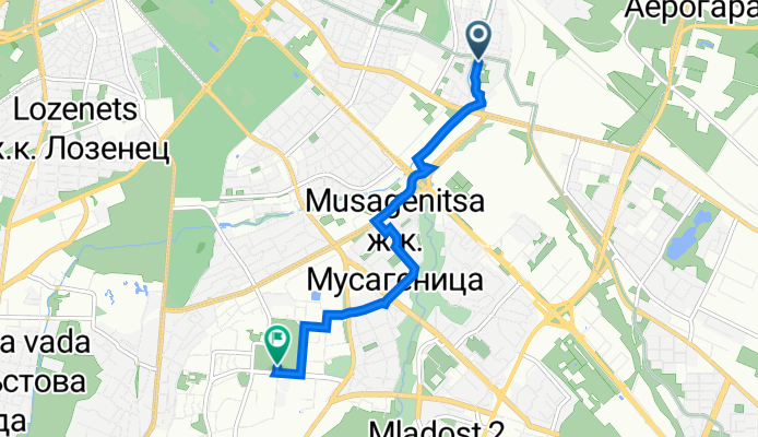 Slatina to Skate Park