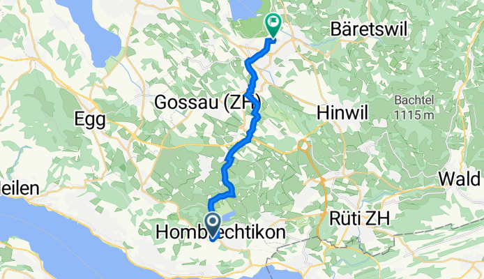 Lüeholzstrasse 2E, Hombrechtikon nach Motorenstrasse 34, Wetzikon ZH