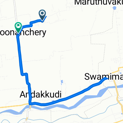 X79W+8F5, Pullaboothangudi to X79X+H7F, Koonancheri