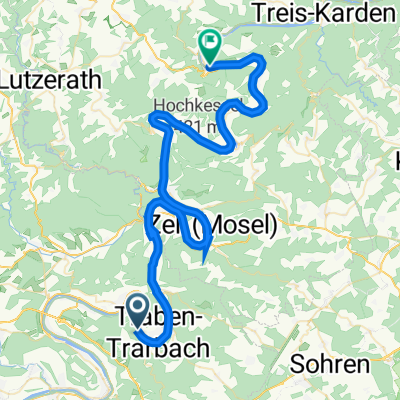 Am Goldbach 3, Traben-Trarbach nach Sehler Anlagen 22-23, Cochem