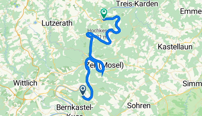 Am Goldbach 3, Traben-Trarbach nach Sehler Anlagen 22-23, Cochem