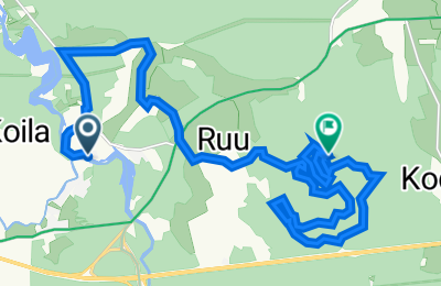 Route in der Bikemap App öffnen