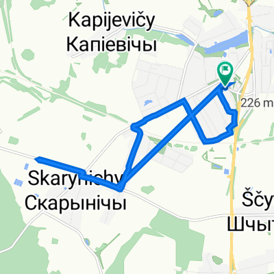 От Тополиная, 3 до улица Тополиная 2/1, к, Юбилейный