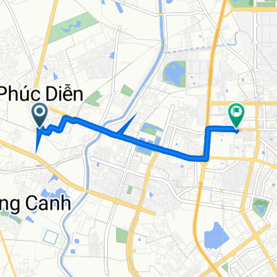 Cầu Diễn 40 to Phố Trần Quốc Hoàn 85