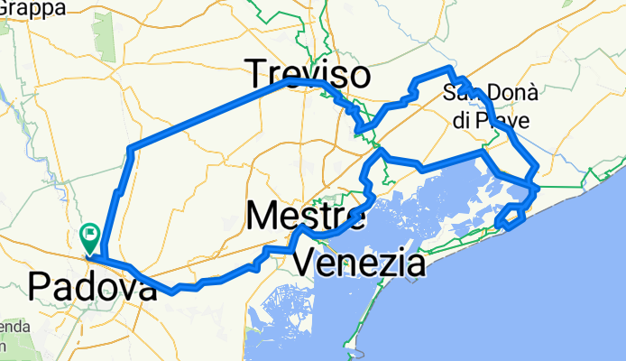 Padova - Jesolo - Padova