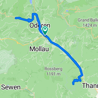 Vogezen - Hundsruck, Col de Oderen