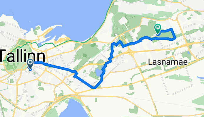 Rävala pst 12, Tallinn to Lasnamäe, Tallinn