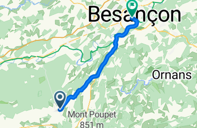 Route in der Bikemap App öffnen