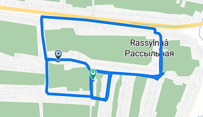 улица Дружбы, 33, деревня Рассыльная до Совхозная улица, 41, деревня Анахина