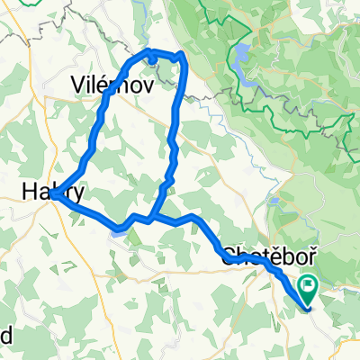 Výlet Chotěboř - pařížovská přehrada a zpět