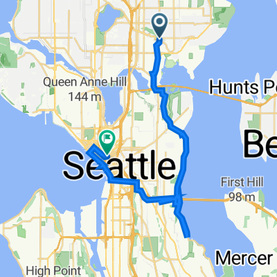 Ravenna to downtown via Westlake