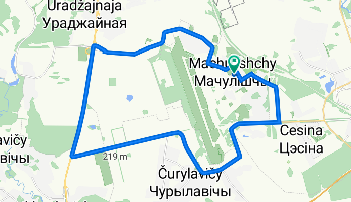 улица Героев, Мачулищи до улица Героев, Мачулищи