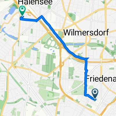 Bornstraße 7, Berlin nach Kunz-Buntschuh-Straße 9, Berlin
