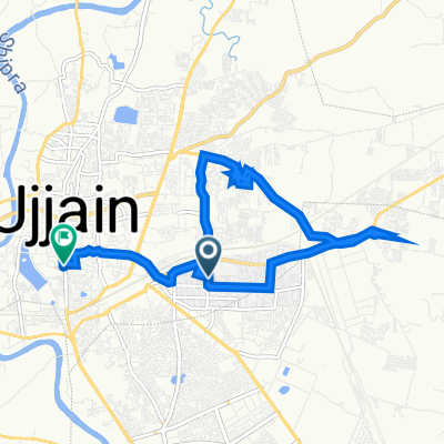 Kshapnak Marg. 24, Ujjain to Hari Phatak Over Bridge New, Ujjain