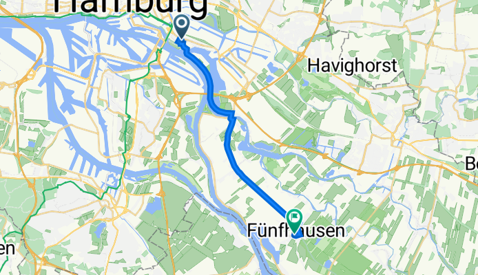 Vierländer Damm 8C, Hamburg nach Ochsenwerder Landscheideweg, Hamburg