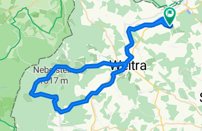 Route in der Bikemap App öffnen