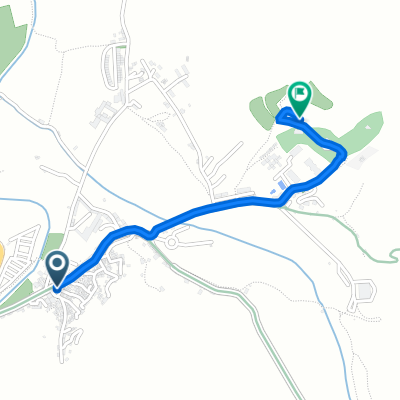 Calle Llano del Arrabal, 24, Albarracín to Calle Camino de Gea, 14, Albarracín